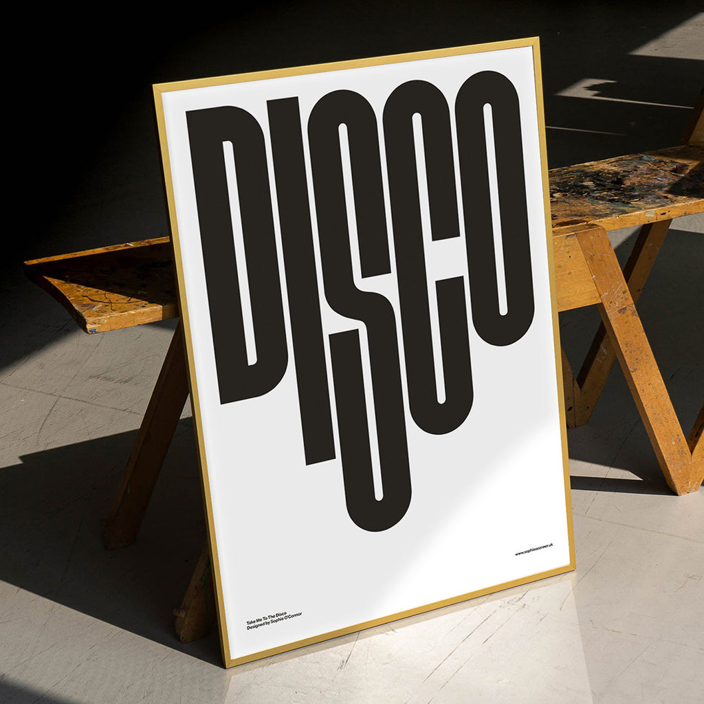 Take Me To The Disco Print