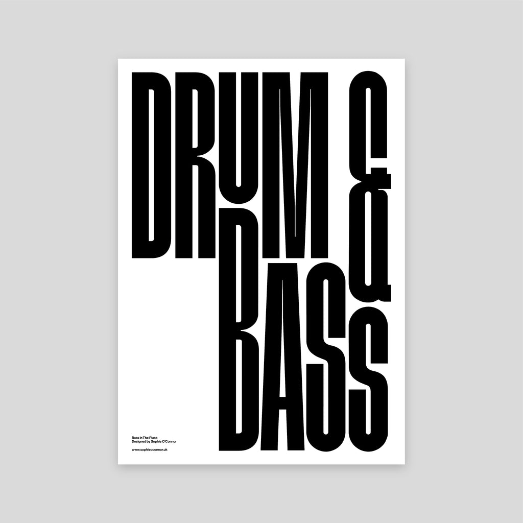 Bass In The Place Print