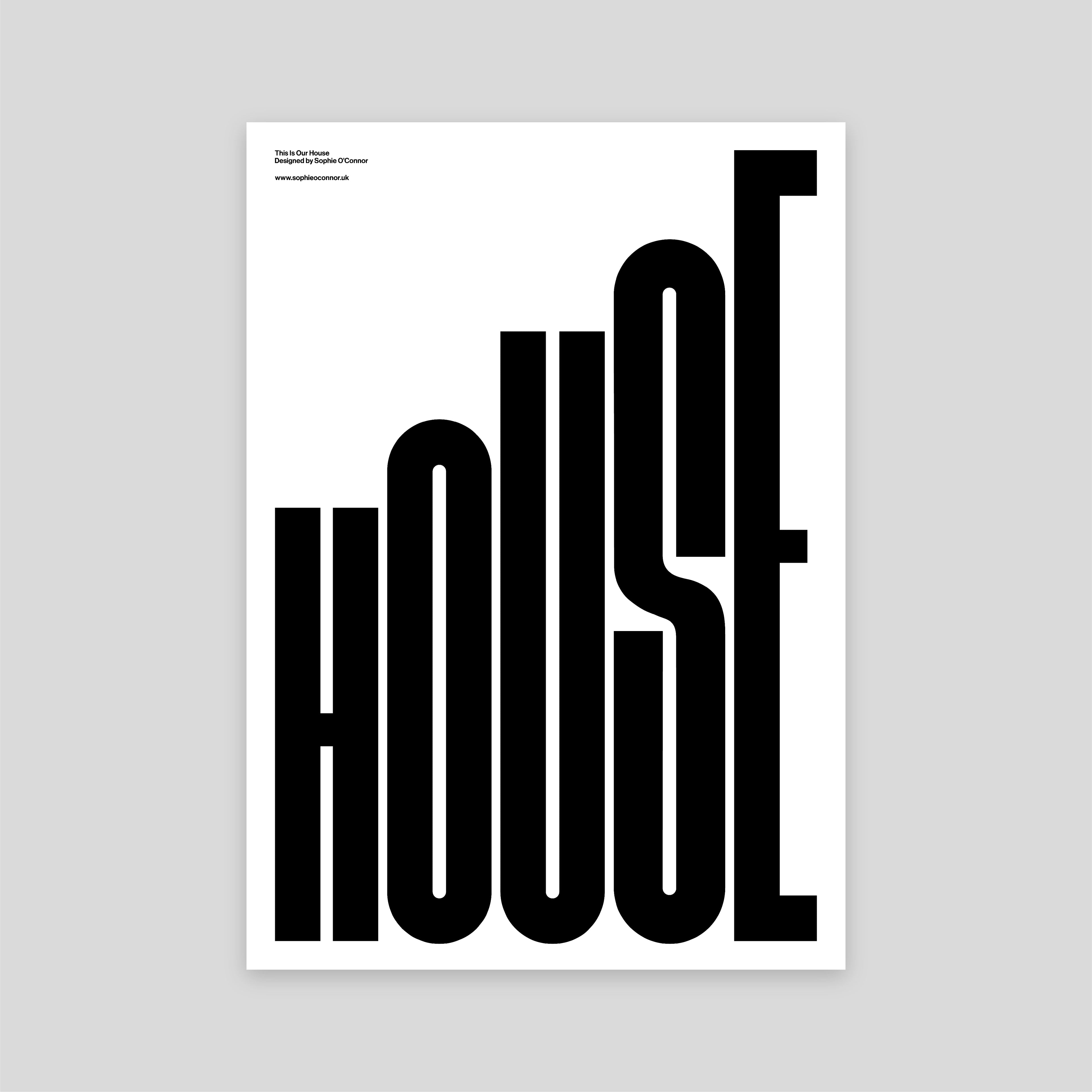 This Is Our House Print