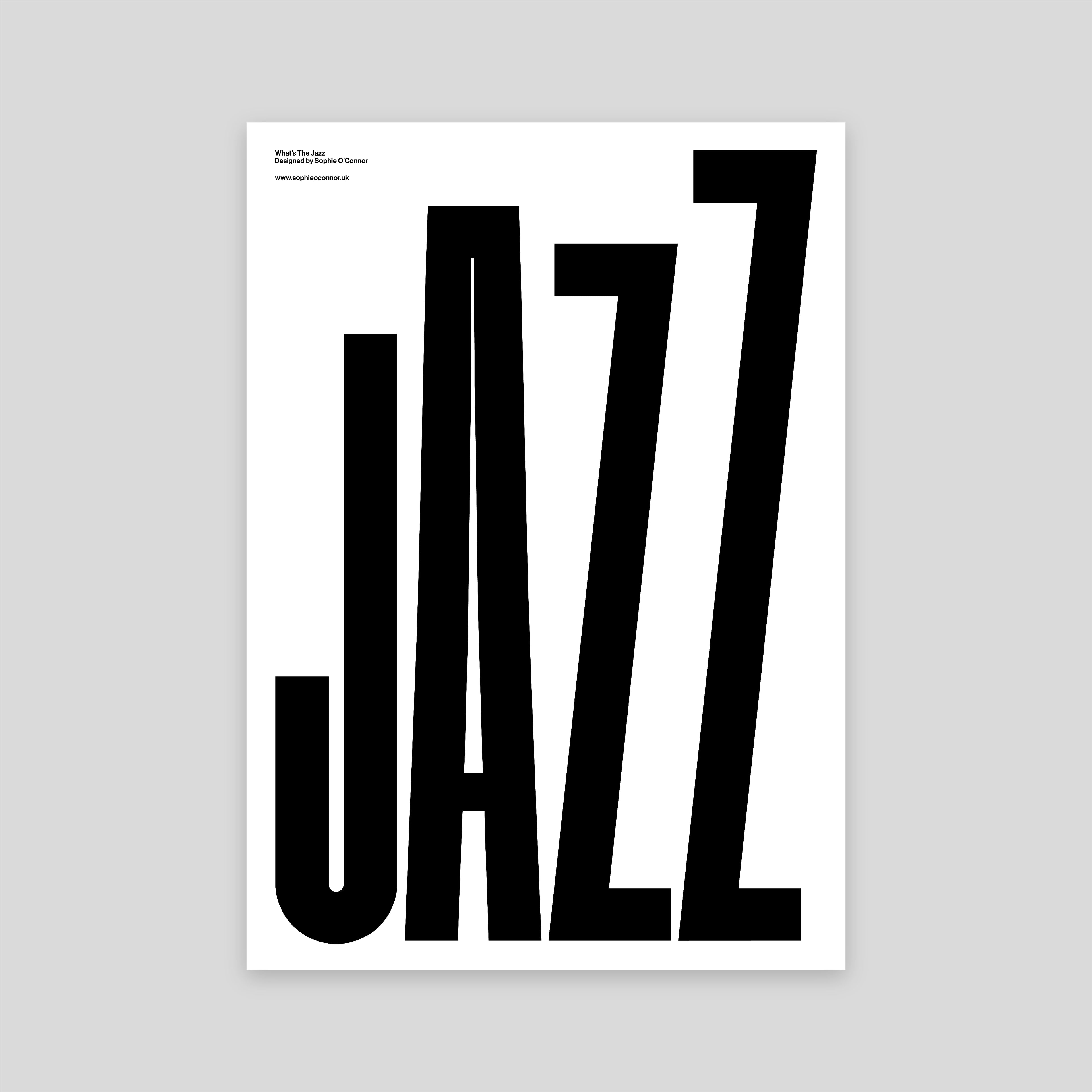What’s The Jazz Print