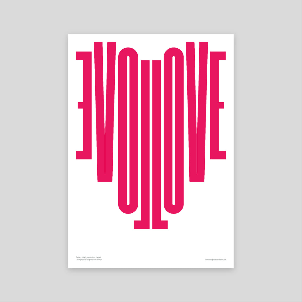 Put A Little Love In Your Heart Print