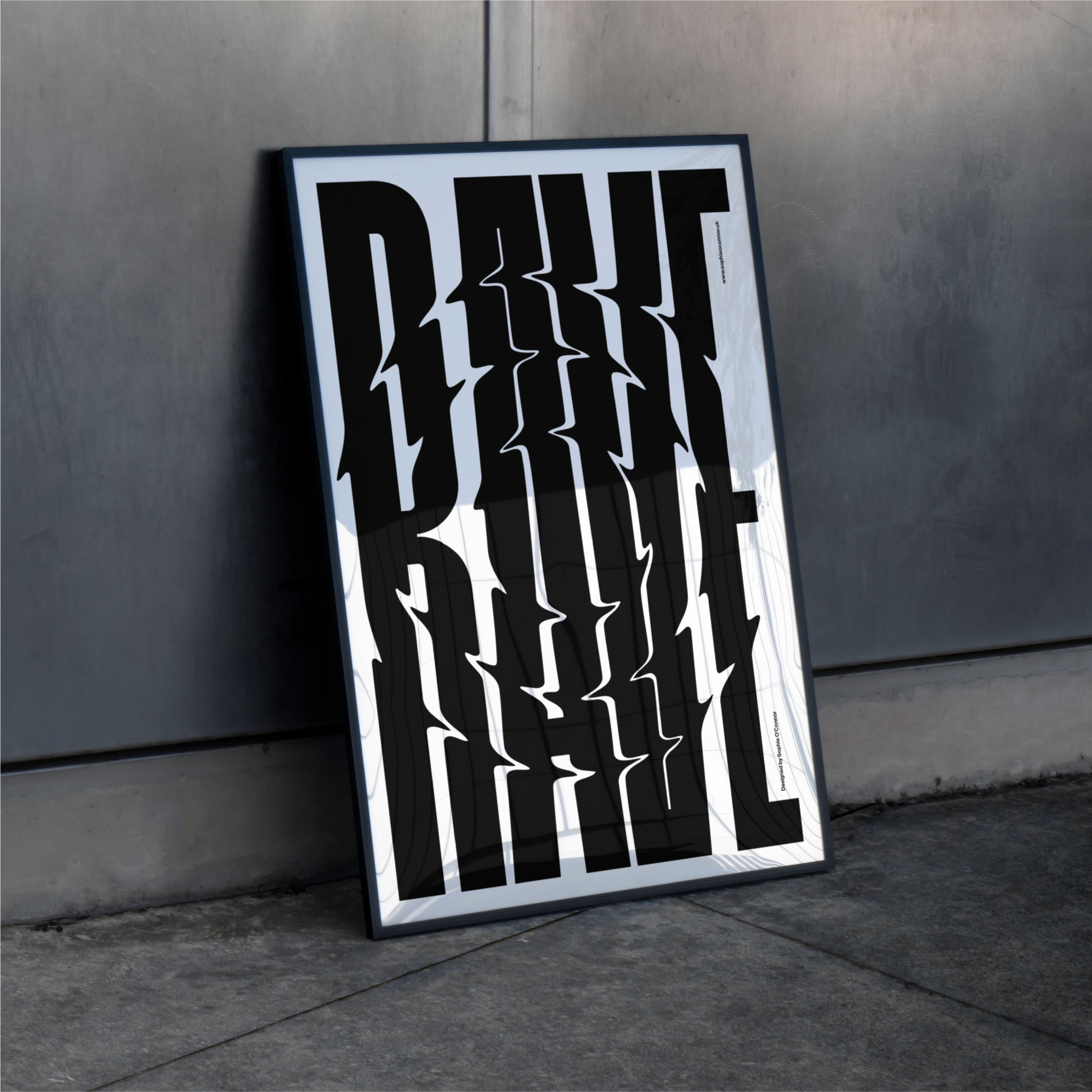 Life Begins at The Rave Print